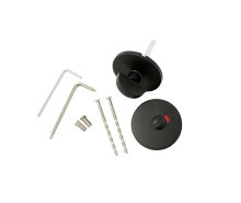 Toiletbesætning klik Ø50 mm matsort